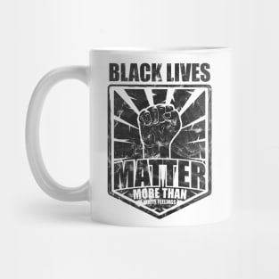 Black Lives Matter Anti Racism Gift BLM Mug